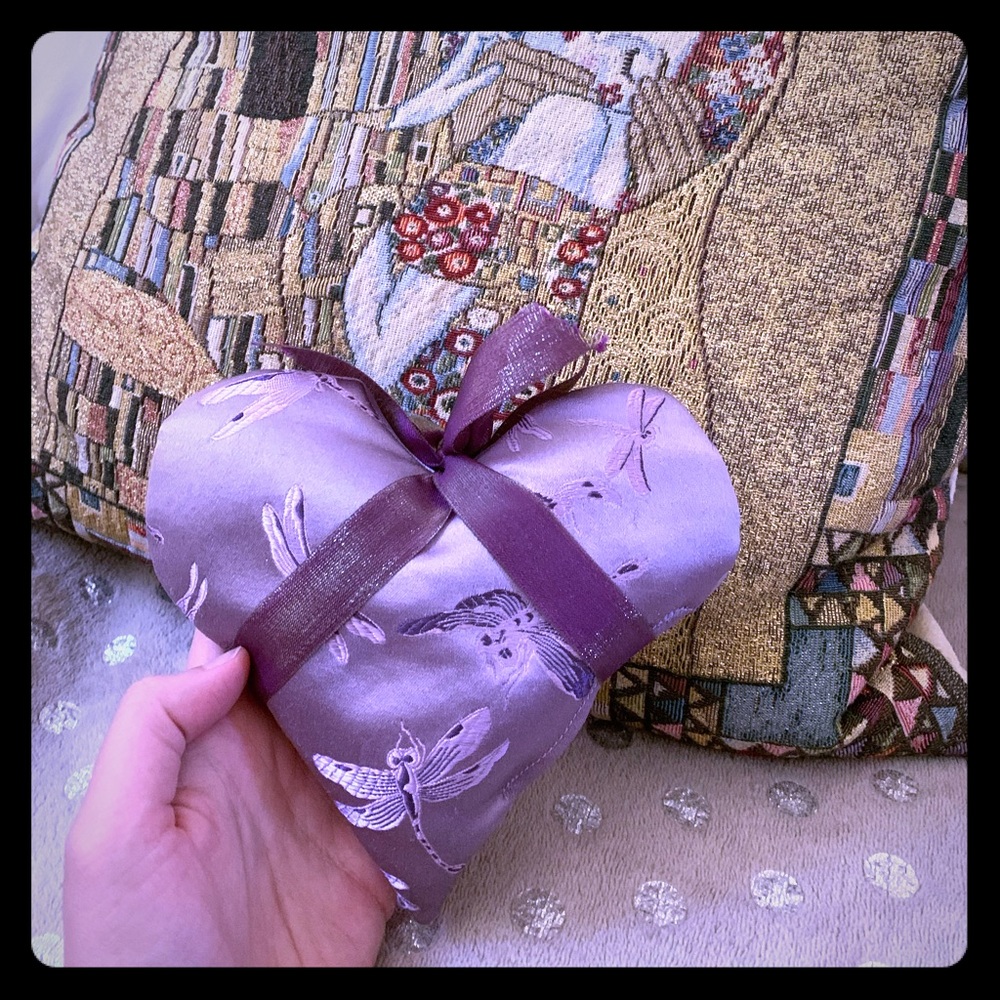 Lavender Purple Heart sachet